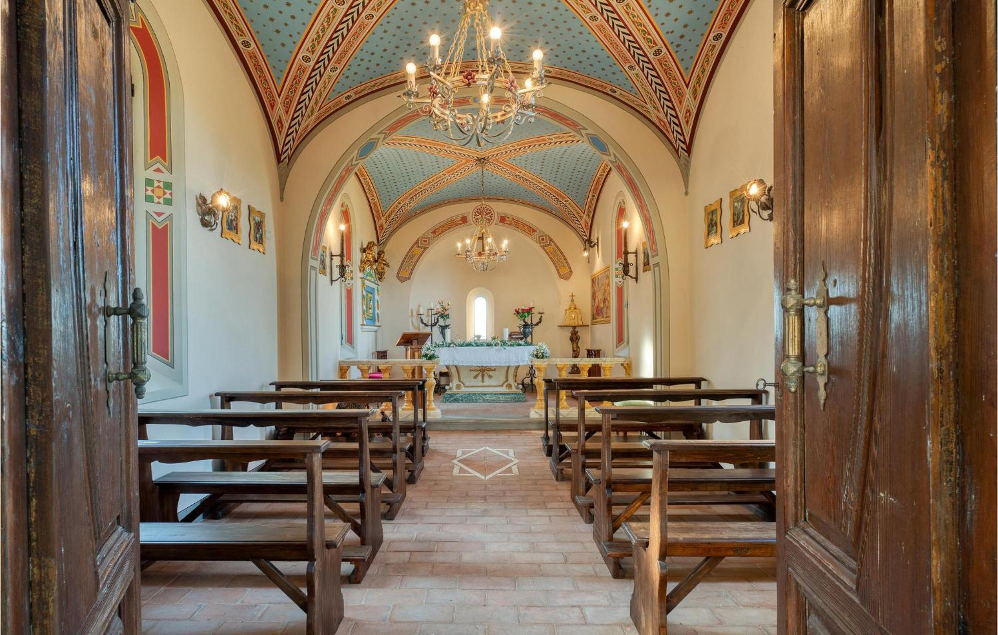 Villa Pieve, Lucignano Bagian luar foto